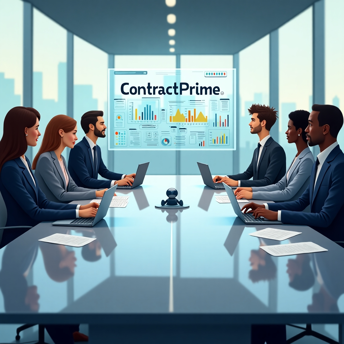 legal team using contractprime cloud