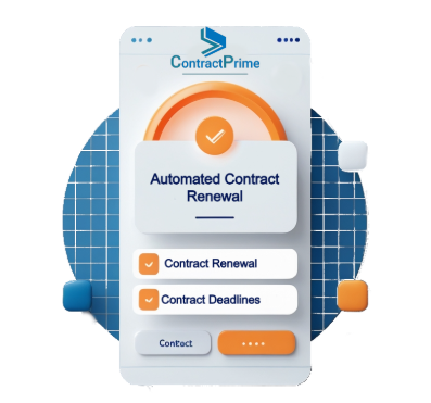 Centralized dashboard with automated contract renewal alerts